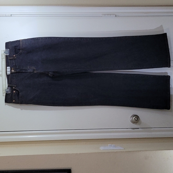 Soft Surroundings Jeans Dark Wash Women's Size TL - Picture 1 of 10